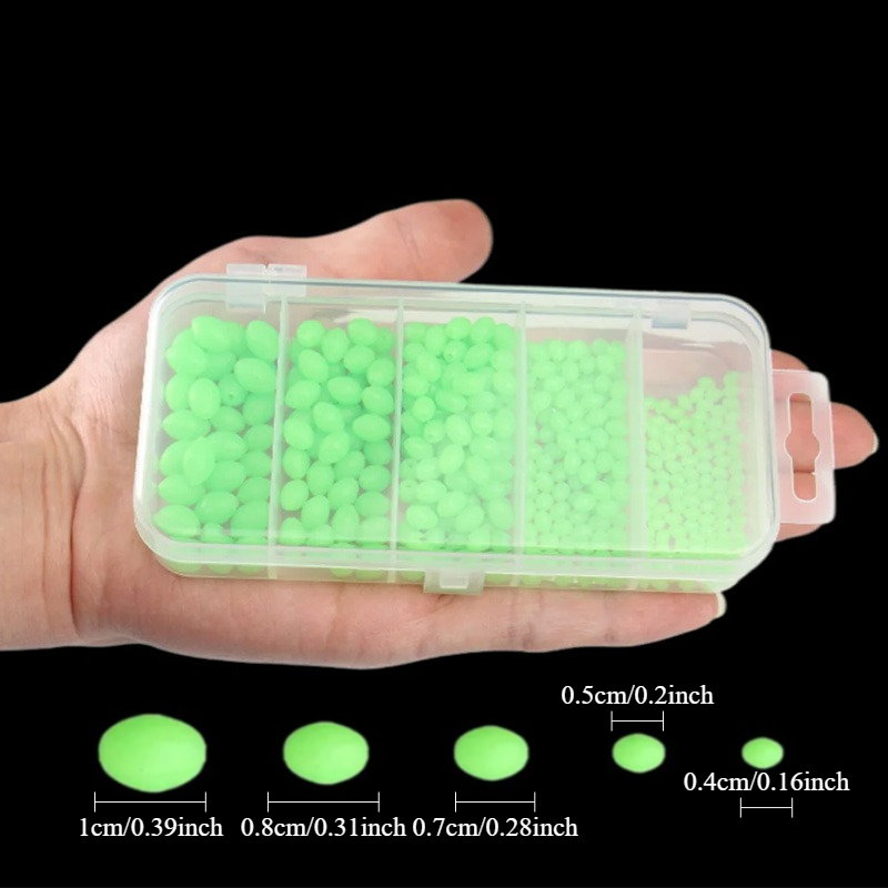 Ackibbik 375pcs/box Luminous F - огляд і ціна Fishing Lure Box