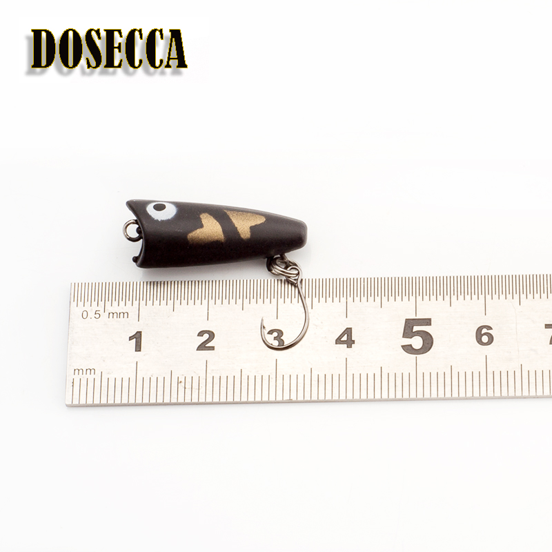 1PCS 2.5cm 1.5g  Topwater Bait - огляд і ціна Fishing Lure Popper