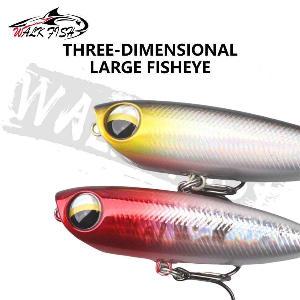 WALK FISH 1Pcs 6cm 5.6g Topwat - огляд і ціна Fishing Lure Popper