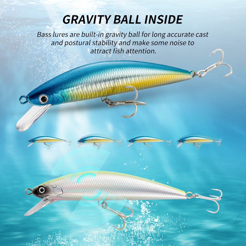 Fishing Lure Sinking Minnow 13 - огляд і ціна Fishing Lure Crankbait
